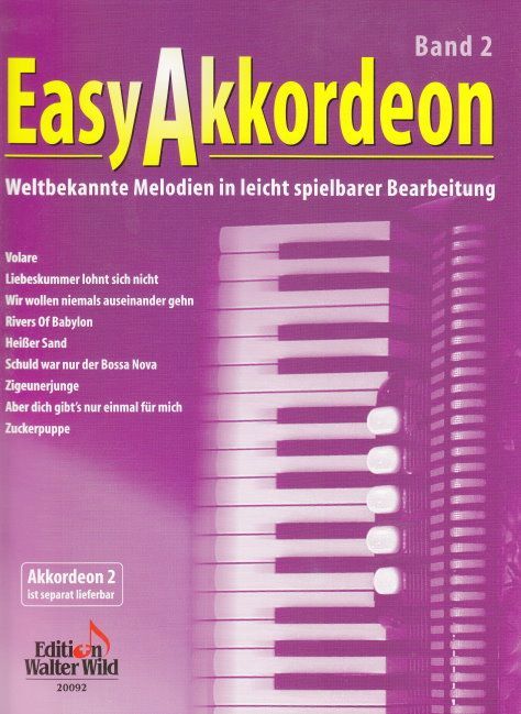 Noten Easy Akkordeon Band 2 Ed. Walter Wild 20092_00007900_