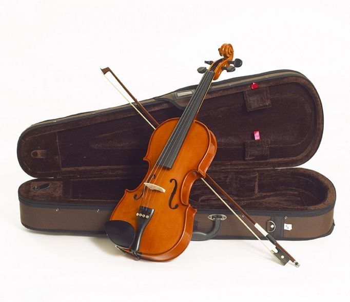 Stentor Violine Student Standard 1/8 SR-1018G  Garnitur mit Koffer u. Bogen