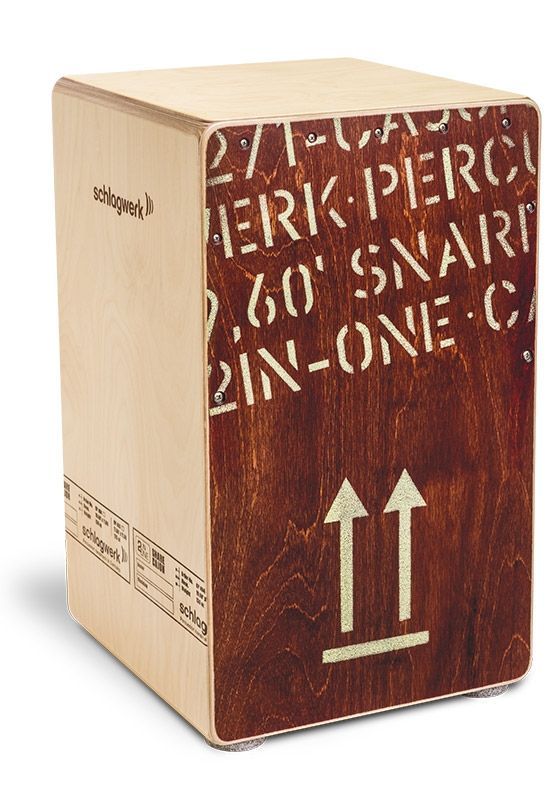 Schlagwerk Cajon CP404RED 2inOne Red Edition