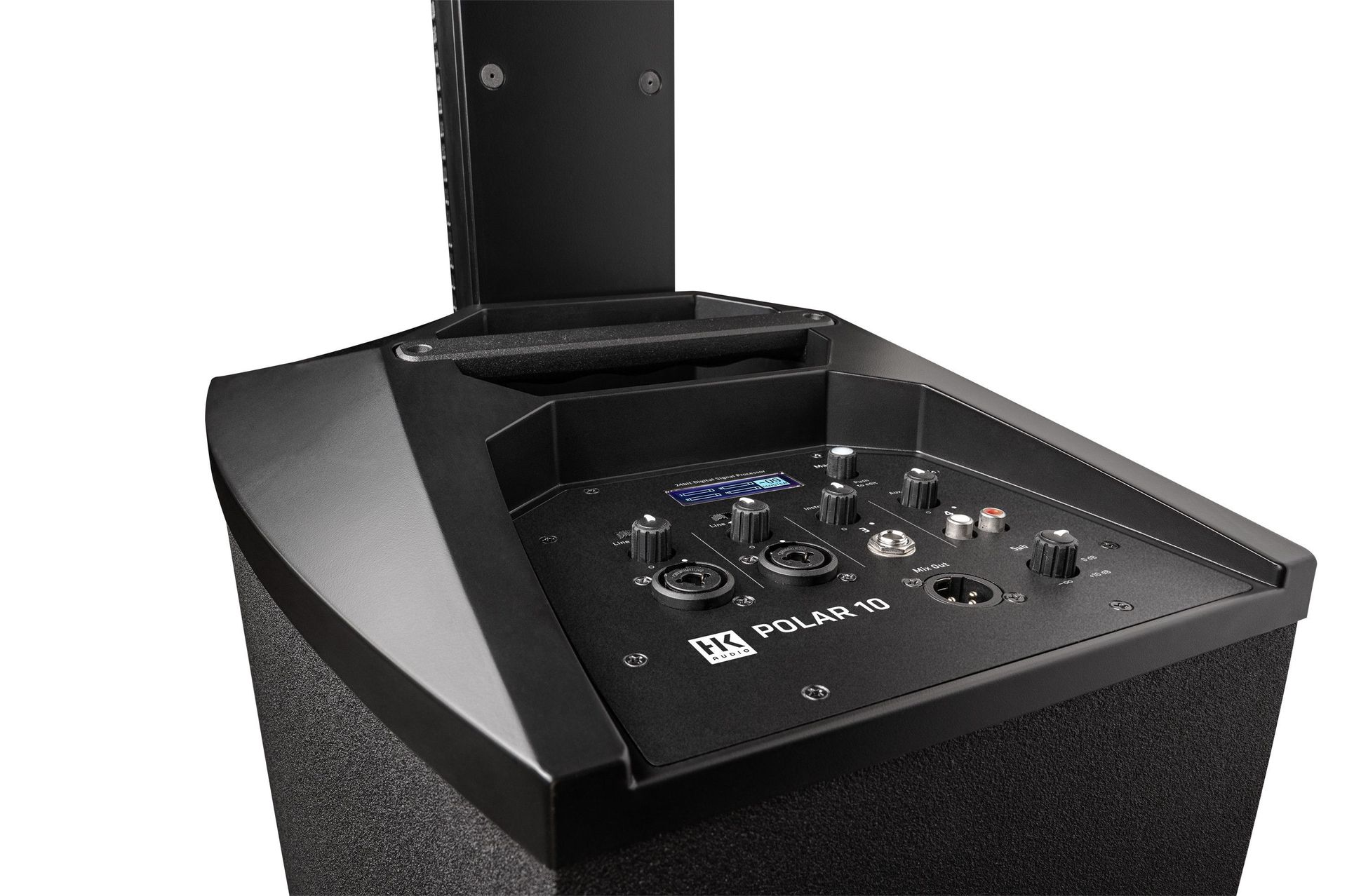 HK Audio Polar 10 Kompaktes Säulensystem mit Mixer + Bluetooth, inkl. Taschen