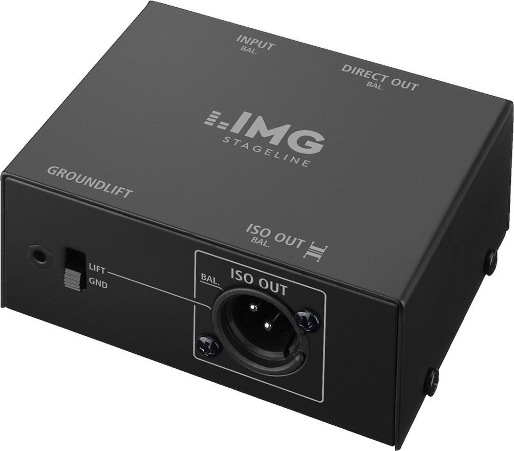 IMG Stage Line MPS-1 Mikrofon-Splitter 2fach Verteiler _00027014_