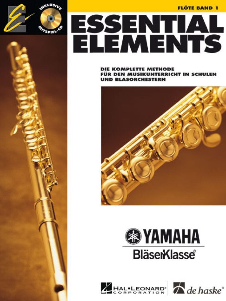 Noten ESSENTIAL ELEMENTS 1 Querflöte incl. CD Yamaha Bläserklasse HASKE -DHE0563