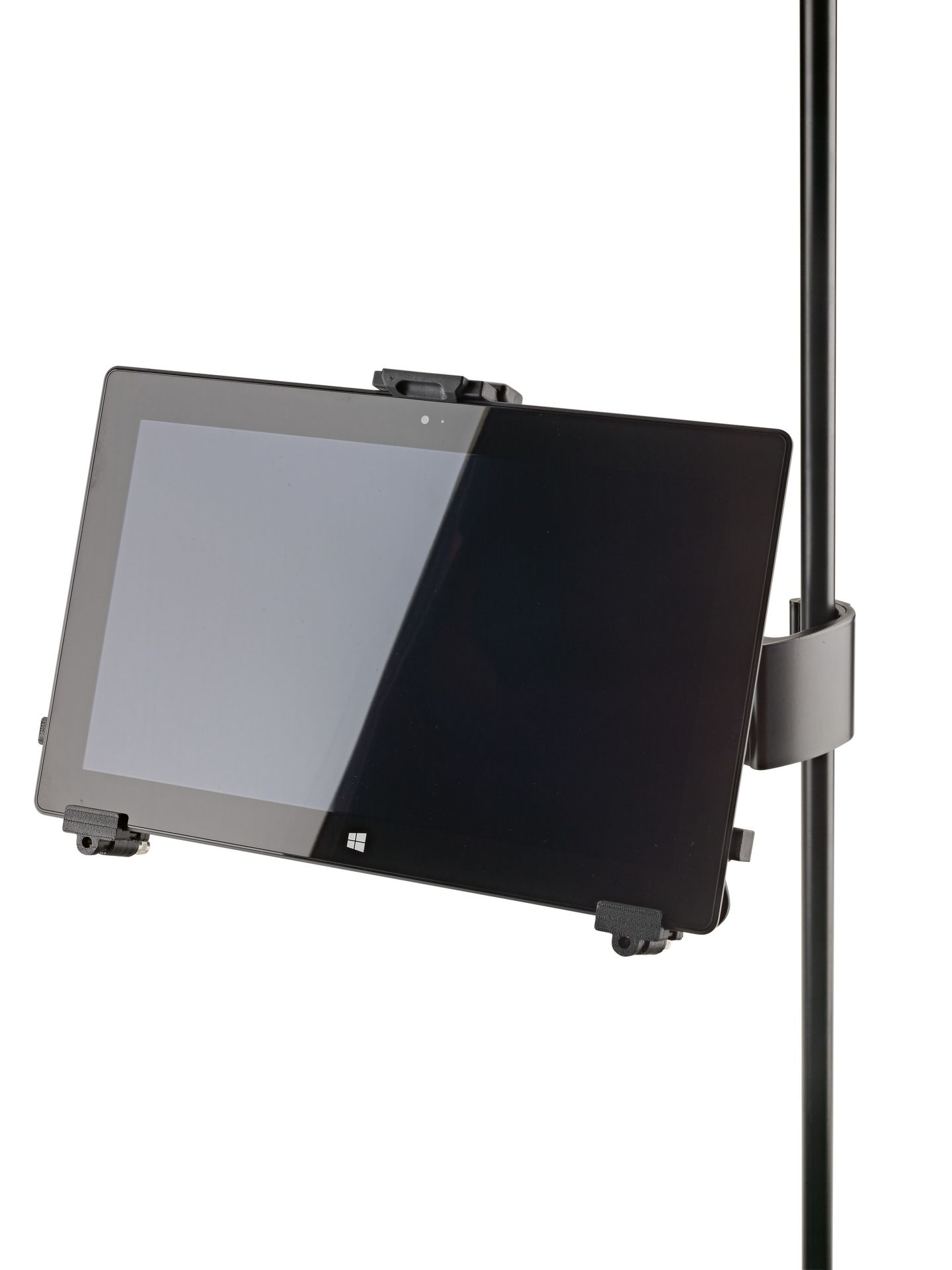 K&M 19791 Tablet PC Halter für iPad mit Stativklemme schwenk-und neigbar 