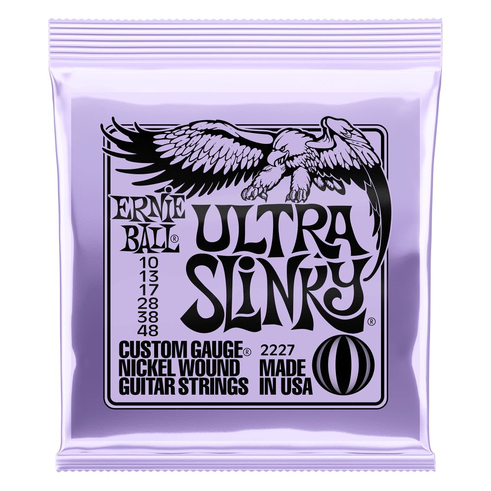 Ernie Ball EB-2227 E-Gitarren Saiten Ultra Slinky .010-.048 