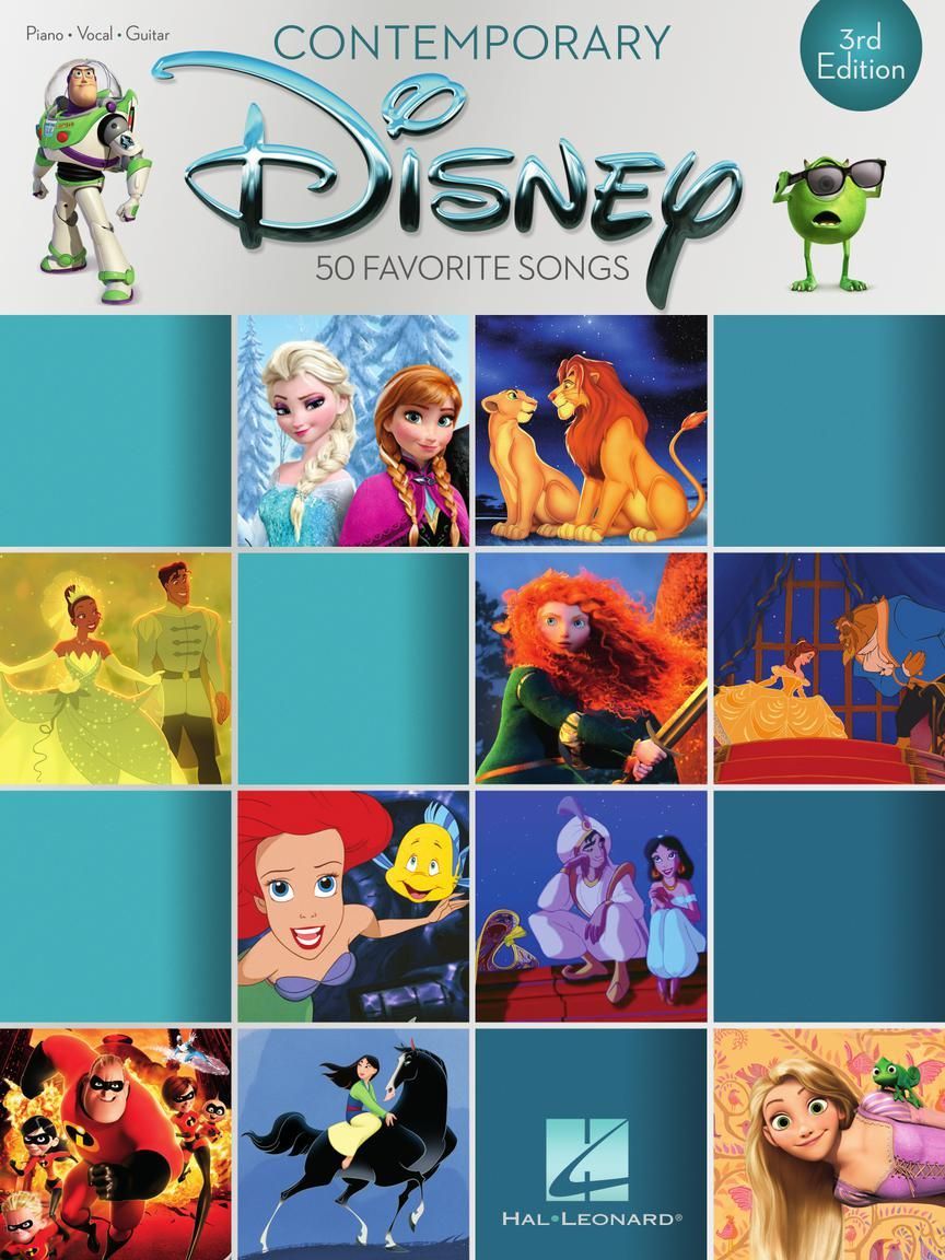 Noten Contemporary Disney 3. Edition HL195620 Piano - Vocal - Guitar Songbook_00052402_