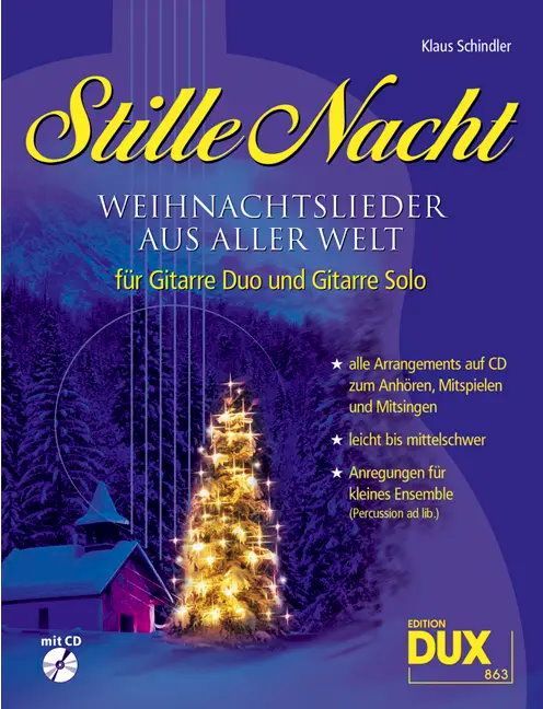 Noten Stille Nacht Weihnachtslieder aus aller Welt Gitarre Duo oder Solo DUX 863_00027484_