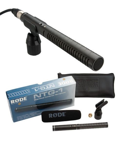 RODE NTG-1 Richt-Mikrofon, Kondensatormikrofon für Video, Film, Kamera, TV