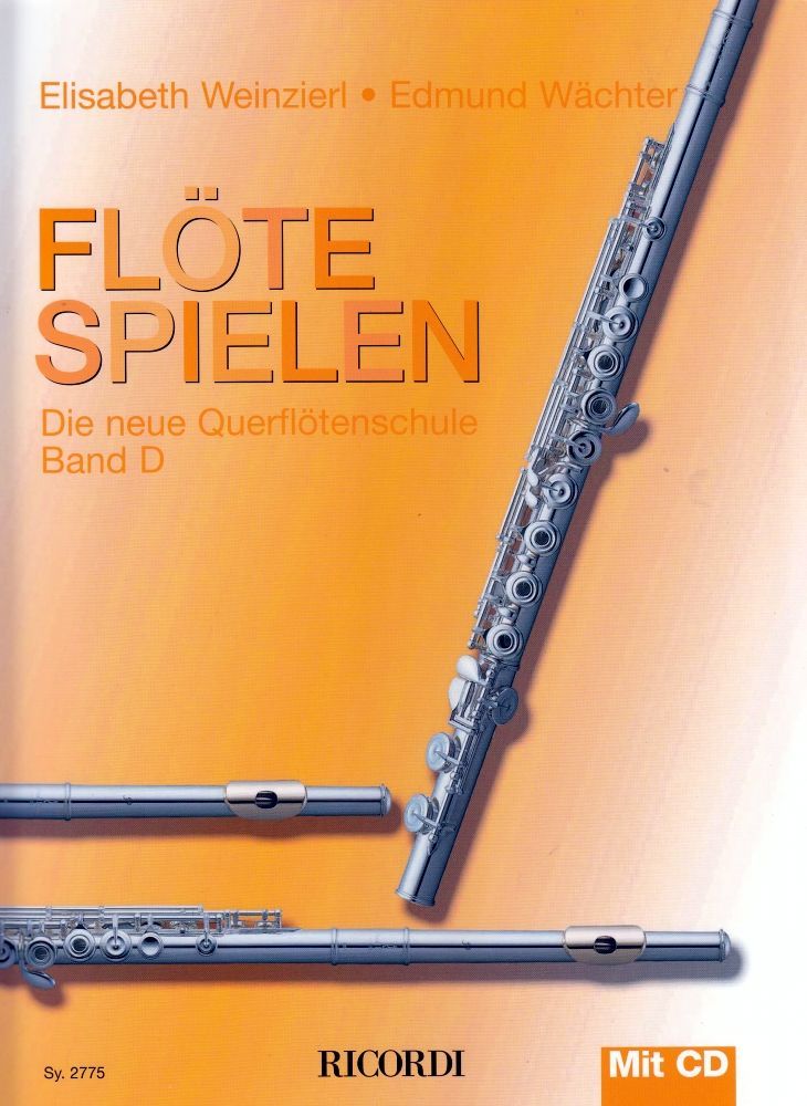 Noten Flöte spielen Band D Querflötenschule Weinzierl Ricordi SY 2775