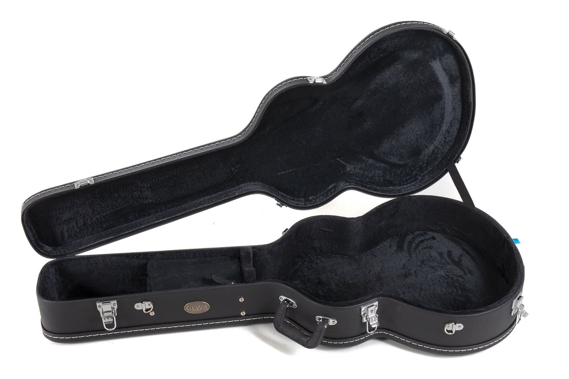 Gewa Gitarrenkoffer für Semiakustik-E-Gitarre Arched Top schwarz Gewa Gitarrenkoffer für Semiakustik-E-Gitarre Arched Top schwarz