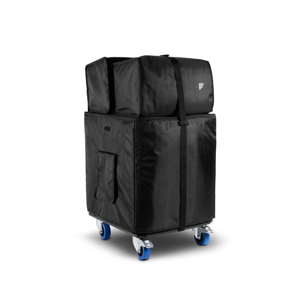 LD Systems Dave 15 G4X Bag SET mit Schutzhüllen und Rollbrett