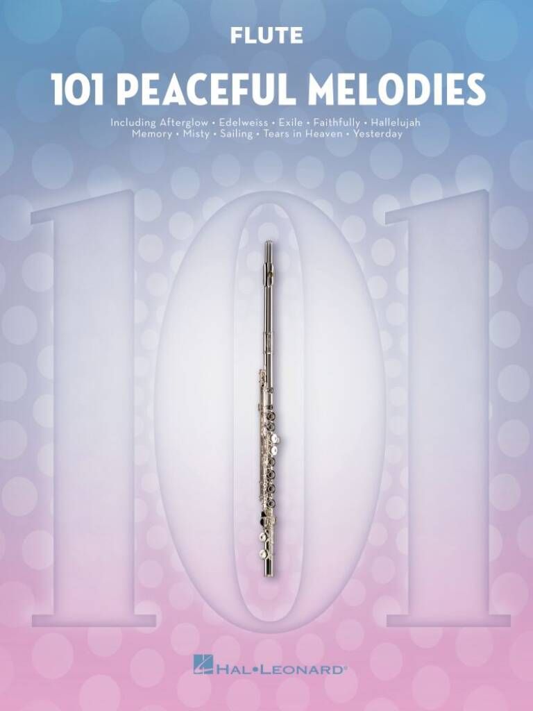 Noten 101 Peaceful Melodies for Flute Querflöte  HL01994527_00054860_