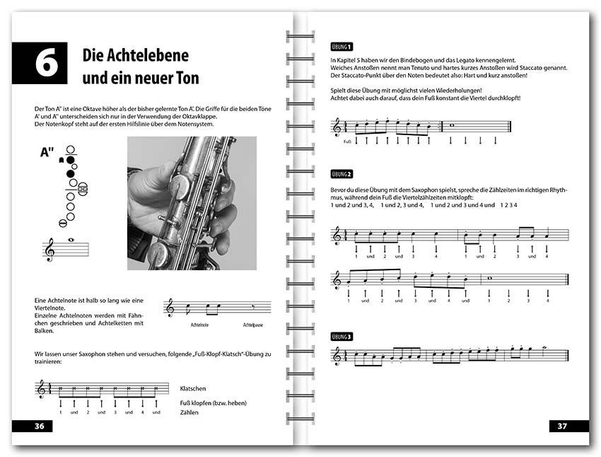 Noten Das große Buch für Saxophon Voggenreiter Torsten Skringer Voggenreiter 2CD