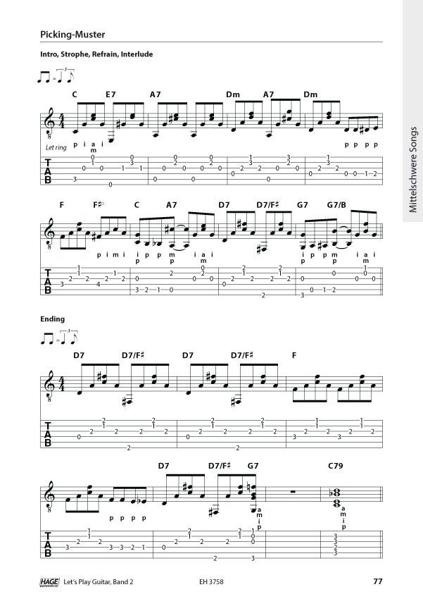 Noten Let´s play guitar 2 incl. 2 CDs & DVD Hage 3758 Alexander Espinosa Lets_00034413_