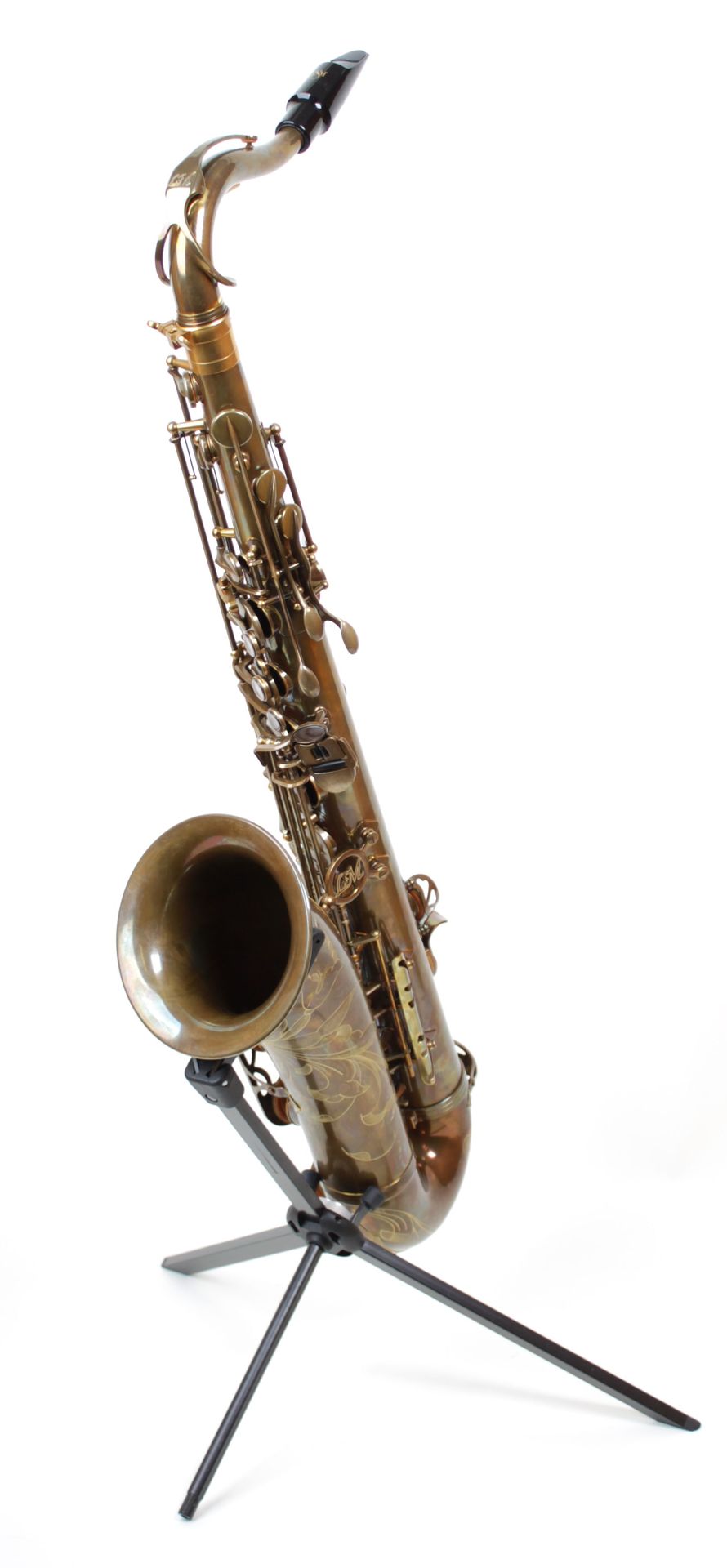 Le Monde Tenorsax Satellite RAW (unlackiert ), incl. Etui 