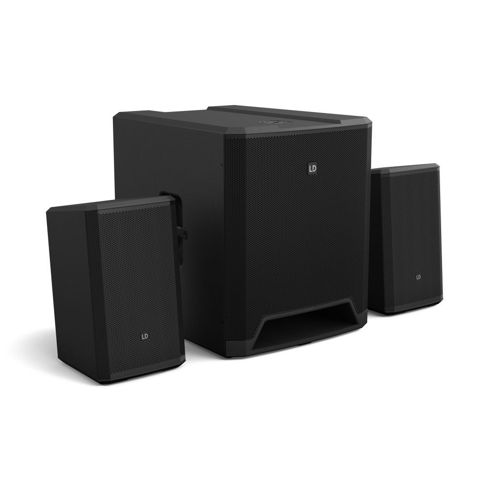 LD Systems DAVE 18 G4X Kompaktes 2.1 PA-System aktiv mit Bluetooth_00051701_