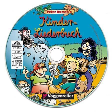 Noten Kinderliederbuch für Gitarre incl. CD Peter Bursch Voggenreiter 0387/3