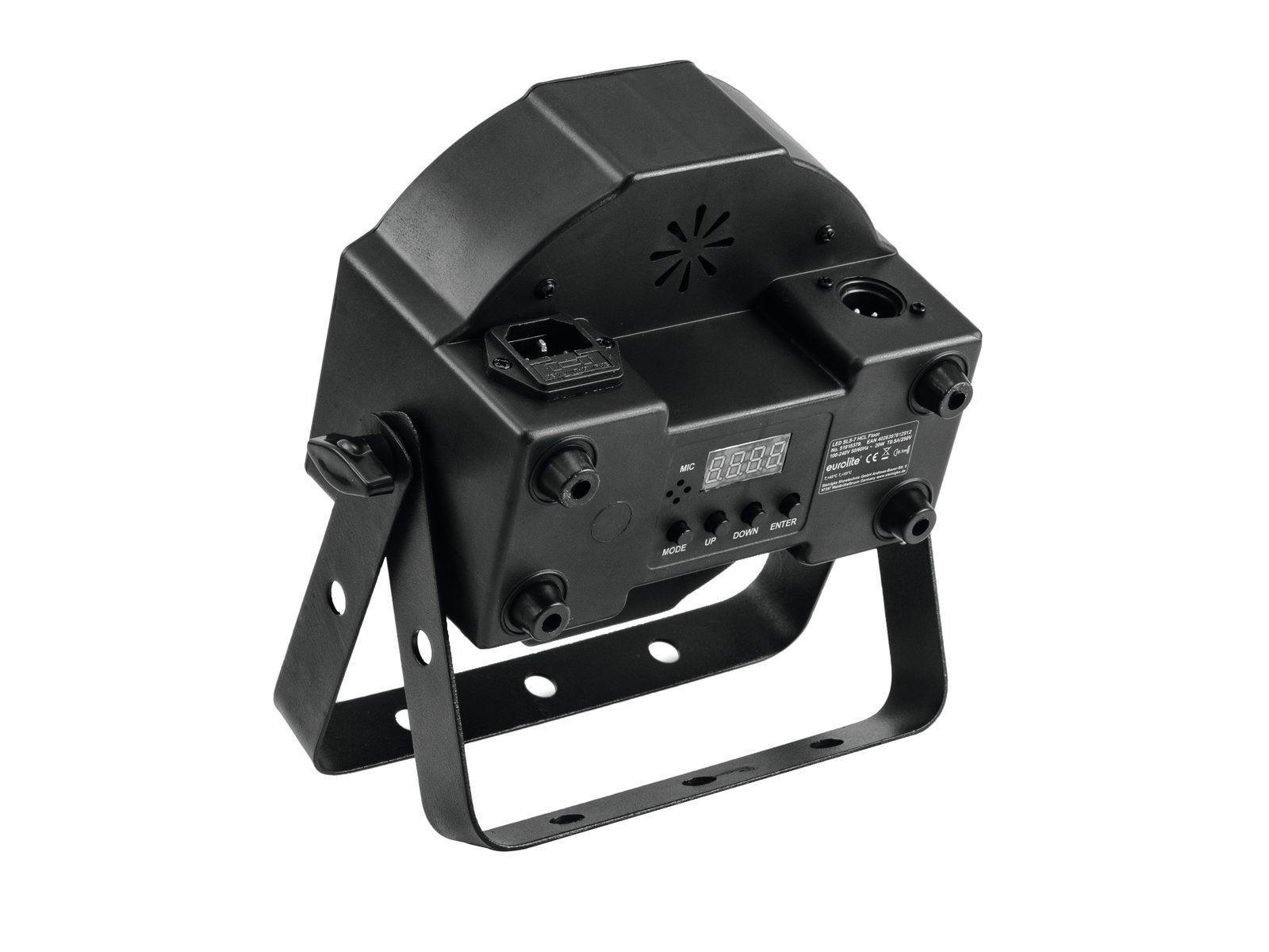 EUROLITE LED SLS-7 HCL Floor flacher LED PAR-Scheinwerfer  mit 7 x 10 W RGBW+UV_00040177_