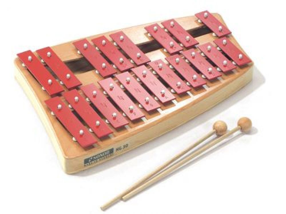 Sonor NG30 Sopran Glockenspiel / Chromatisches Metallophon / Mit Schlägel /