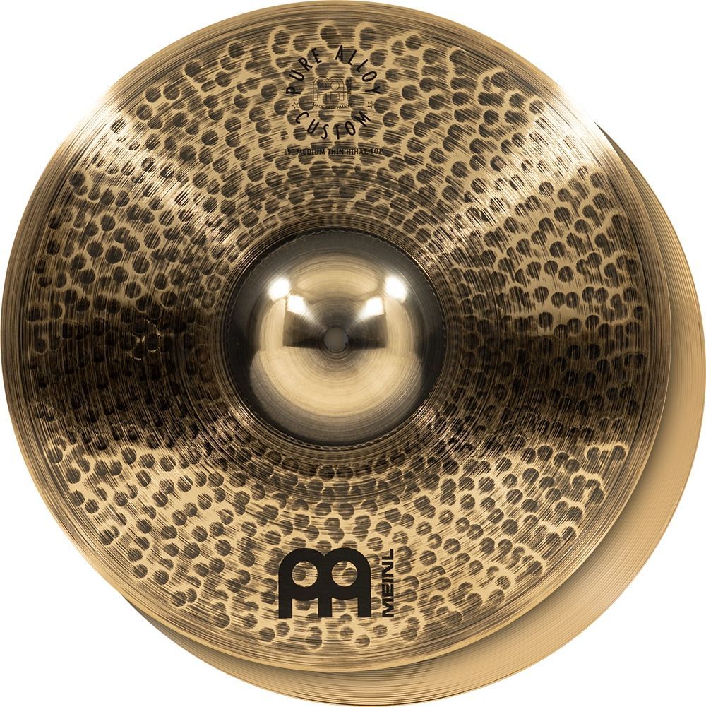 Meinl 14" Pure Alloy Custom Medium Thin HiHat