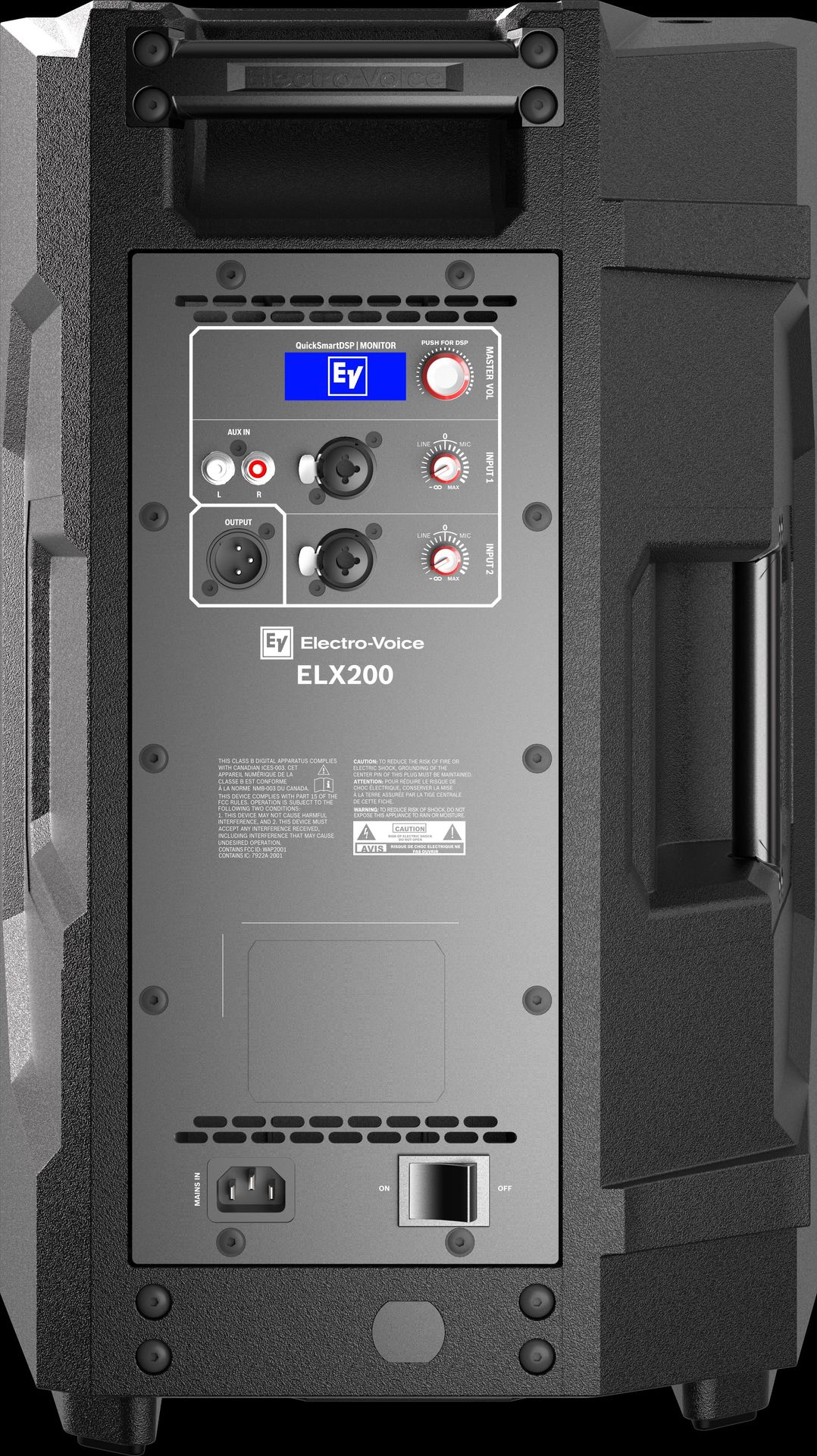 Electro Voice ELX200-10P PA-Box 10/2 Aktiver Fullrangelautsprecher mit Bluetooth_00051306_