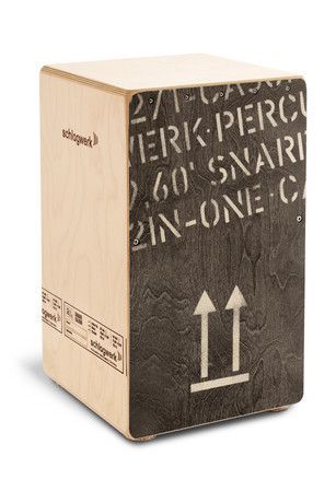 Schlagwerk Cajon CP404BLK 2inOne Black Edition