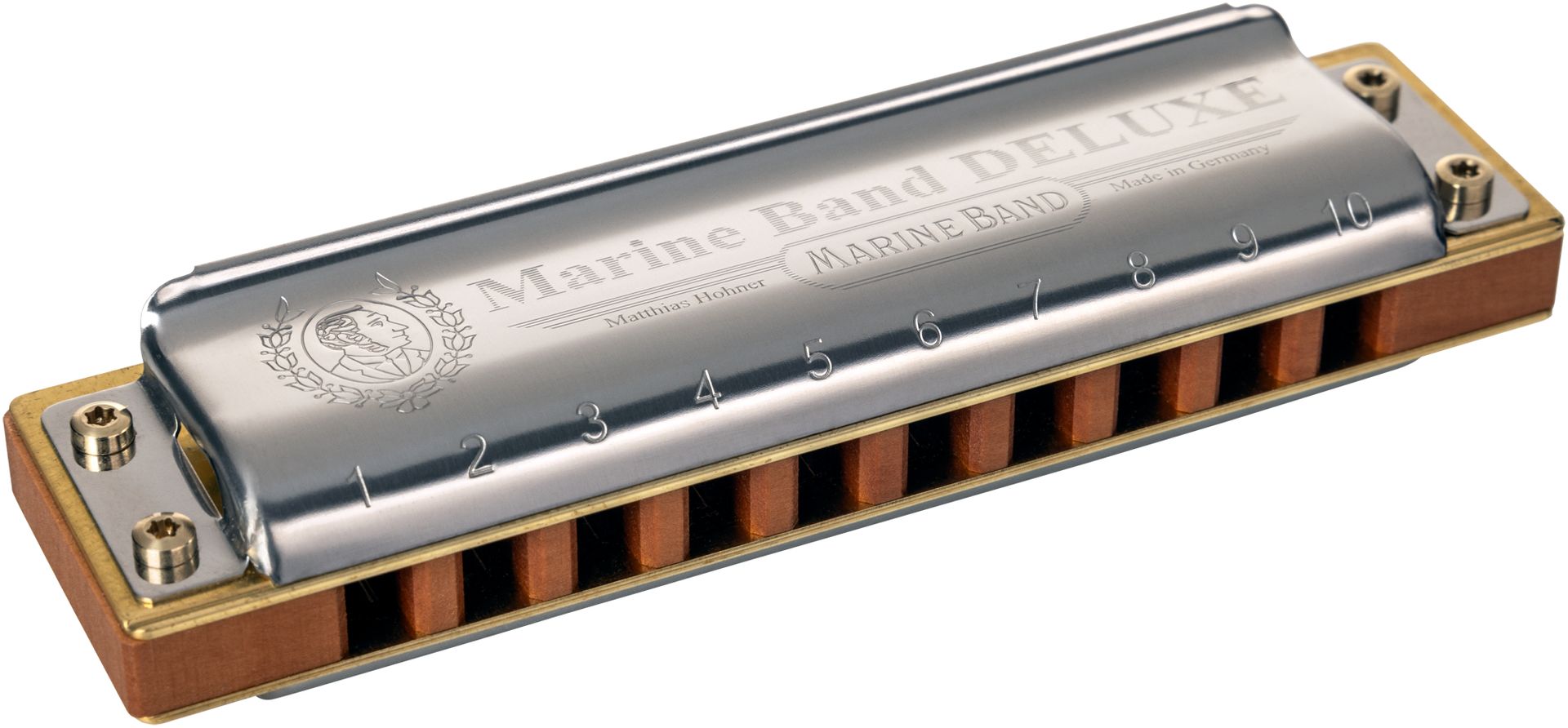 Hohner Marine Band Classic DeLuxe C Mundharmonika HOM200501P