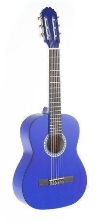 GEWA PURE Klassikgitarre Basic 1/2 Transparent Blau