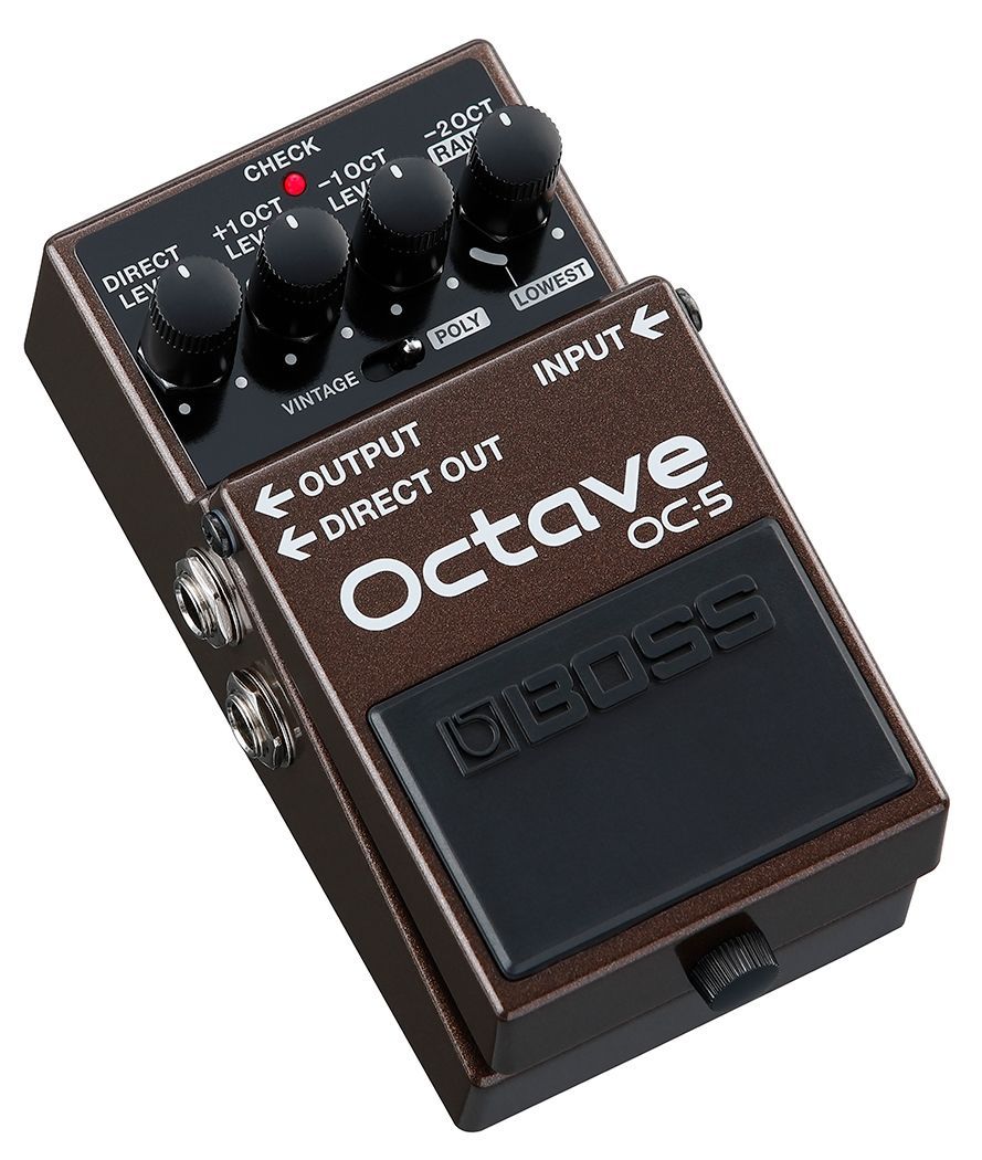 Boss OC-5 Octaver, Effektgerät für E-Gitarre/ Bass