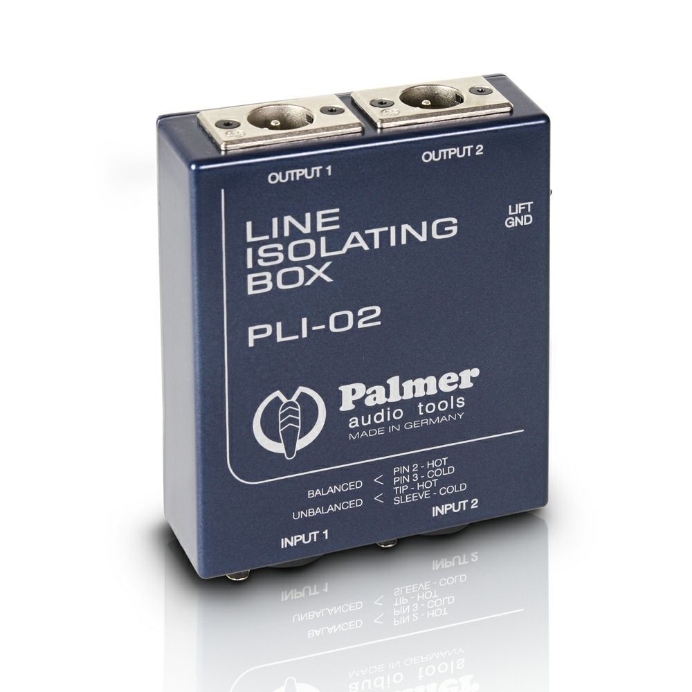 Palmer PLI 02 Line Isolation Box Restbestand!!!  - Onlineshop Musikhaus Markstein