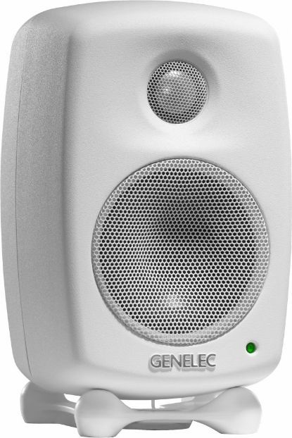 Genelec 8010 AW Studio Monitor Aktivlautsprecher Alugehäuse, weiß