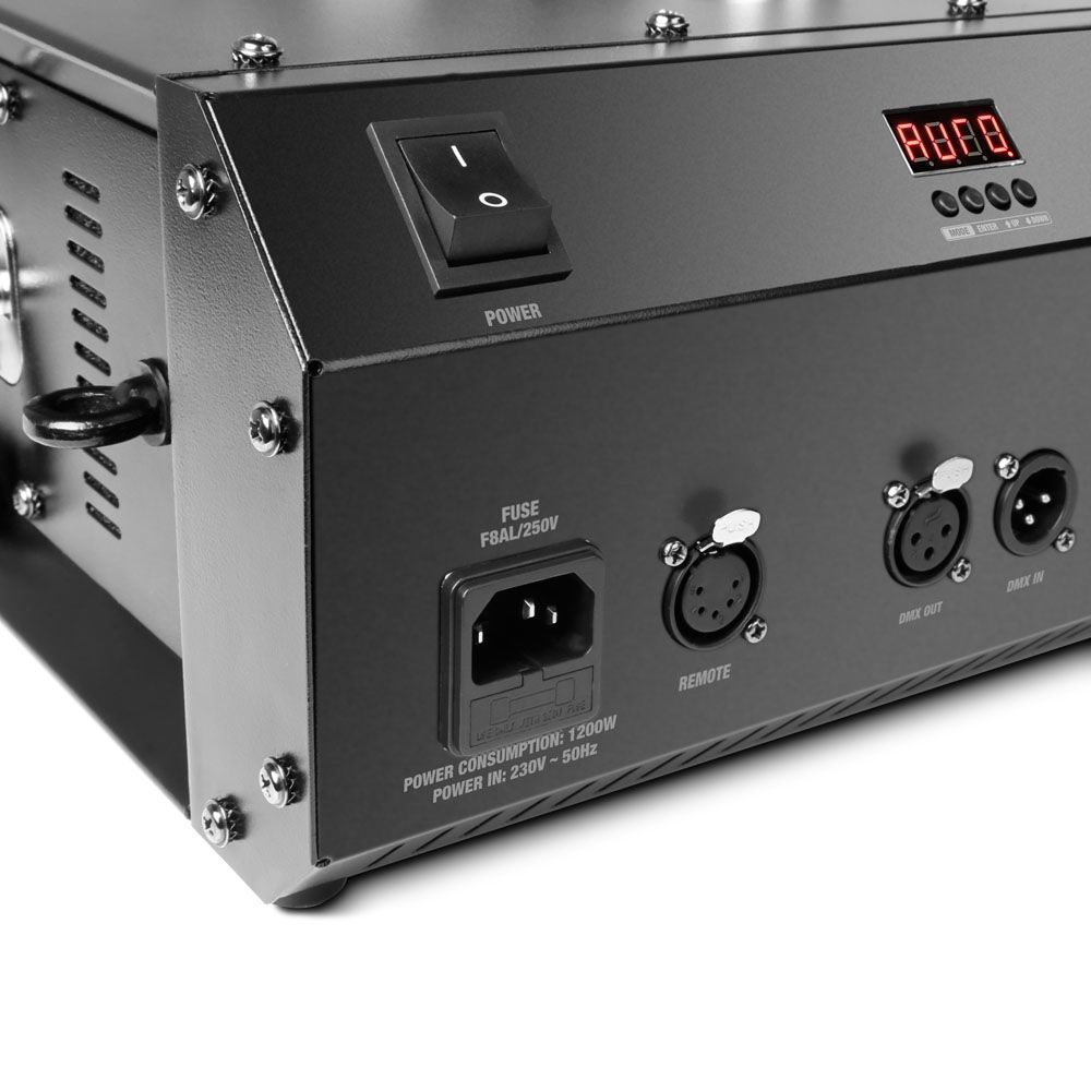 Cameo STEAM WIZARD 2000 Nebelmaschine mit RGBA-LEDs für farbige Nebeleffekte_00034974_