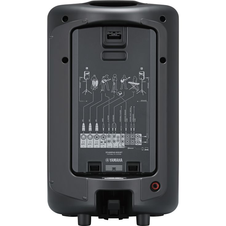 Yamaha Stagepas 600BT Klein-PA, integrierter Powermixer mit Bluetooth_00040191_