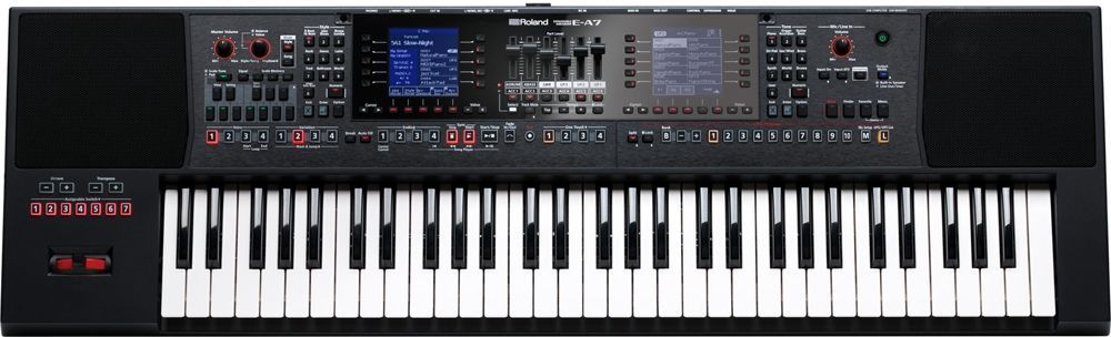 Roland E-A7 Expandable Arranger Keyboard, über 1500 Sounds, Song Player Funktion