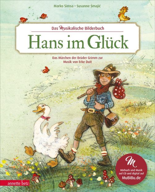Hans im Glück - (Das musikalische Bilderbuch mit CD und zum Streamen)