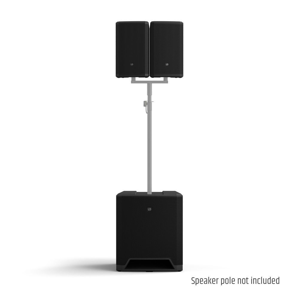 LD Systems DAVE 18 G4X Kompaktes 2.1 PA-System aktiv mit Bluetooth_00051701_