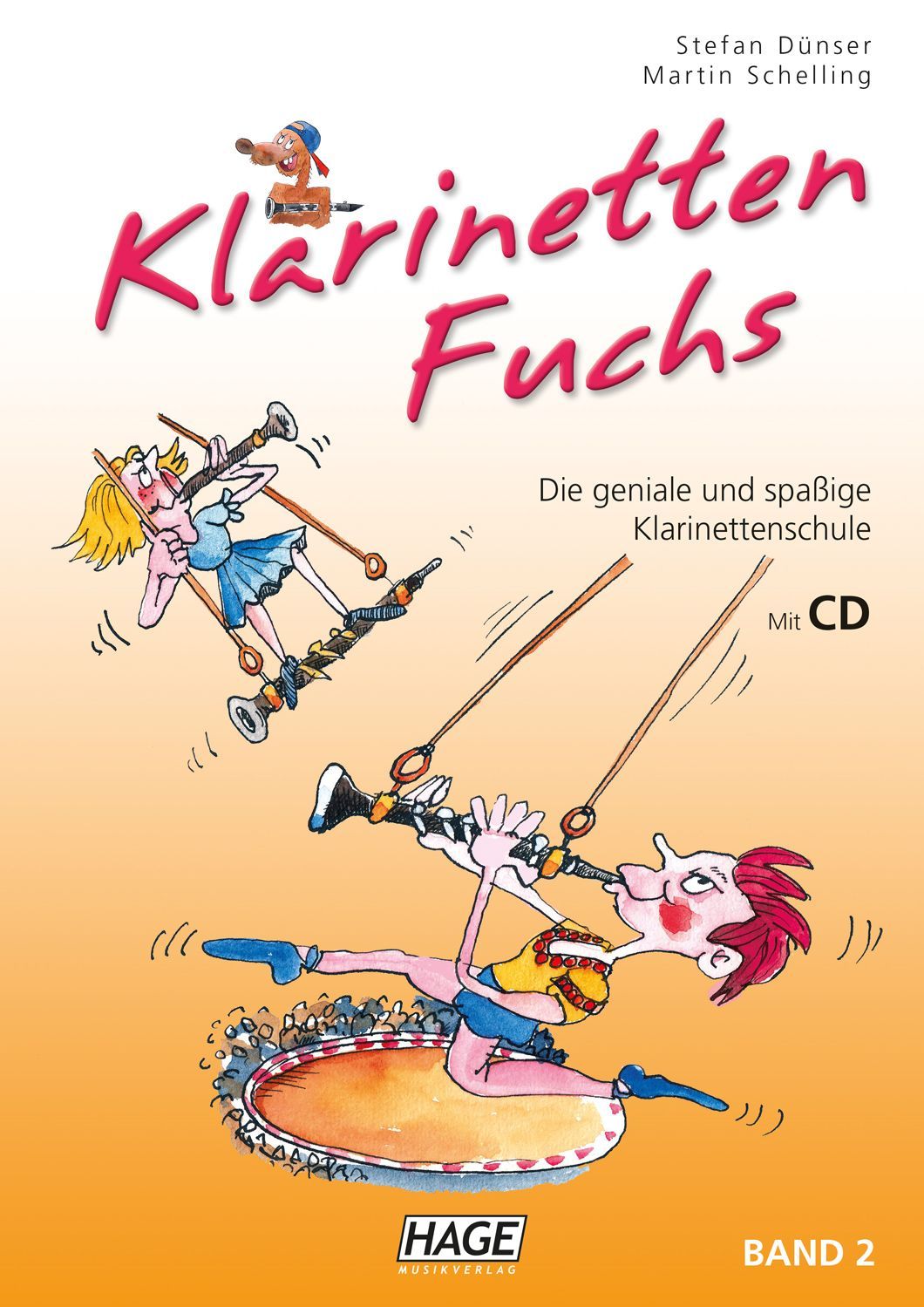 Noten Schule Klarinettenfuchs Klarinetten-Fuchs Band 2 Hage EH 3816