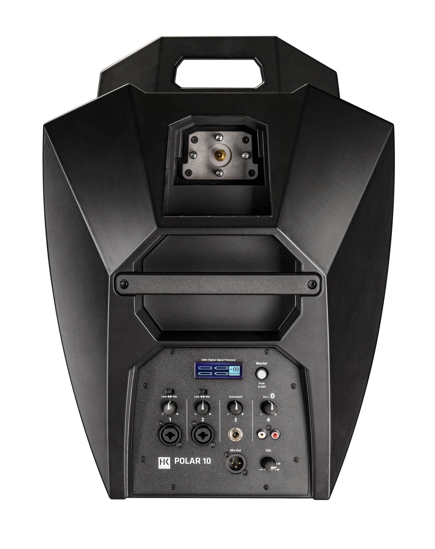 HK Audio Polar 10 Kompaktes Säulensystem mit Mixer + Bluetooth, inkl. Taschen