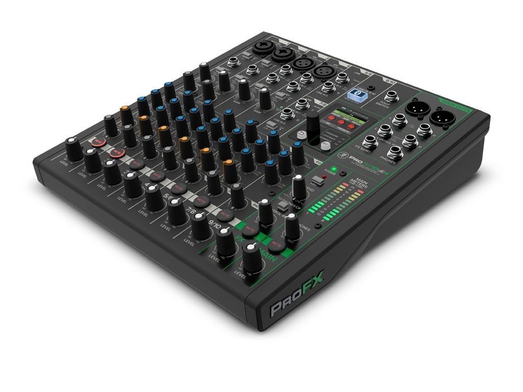 Mackie ProFX10v3+ Mischpult 10-Kanal Mixer mit Bluetooth