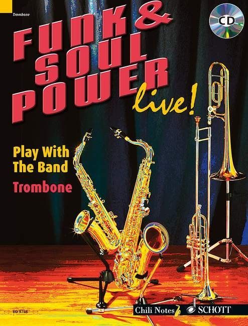 Lehrbuch Schule Funk & Soul Power live! incl. CD für Posaune ED9766 & playalong_00040368_