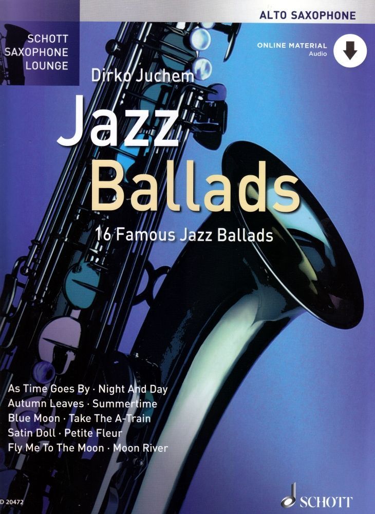 Noten Jazz Ballads 16 famous jazz ballads ED 20472 Dirko Juchem 9790001154017 