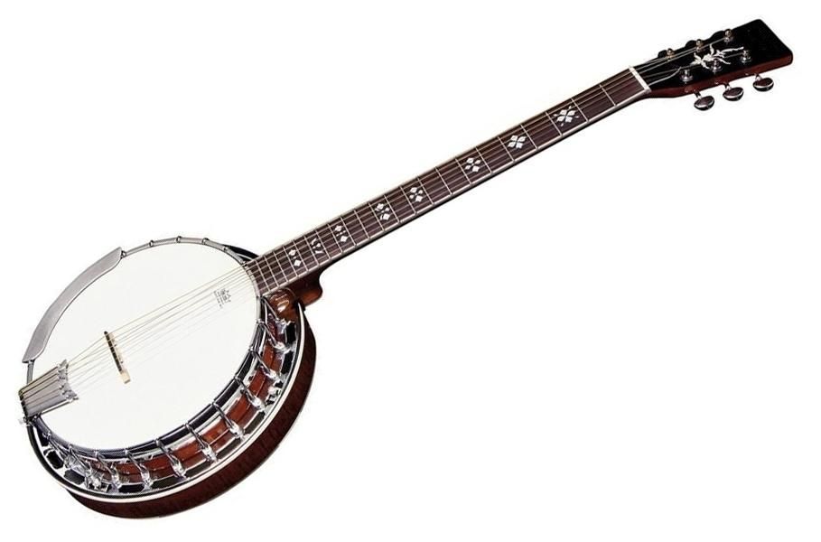 VGS Gitarren Banjo Premium, 6-String, incl. Koffer