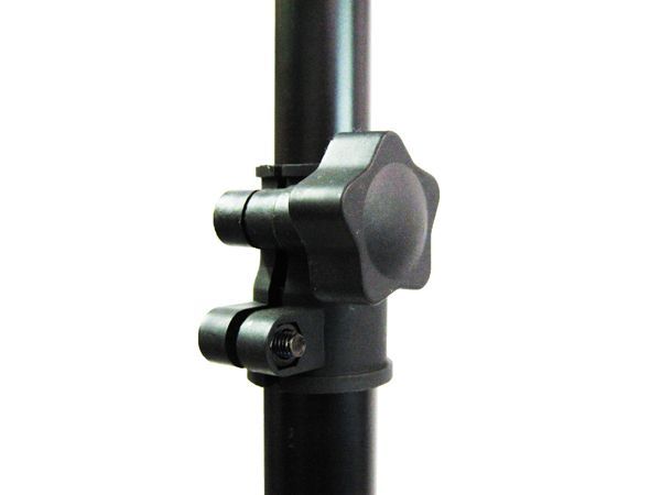 5486_Klemme Orchesterpult Notenpult Metall MBL, Vollblech-Notenauflage, 65-125cm Höhe