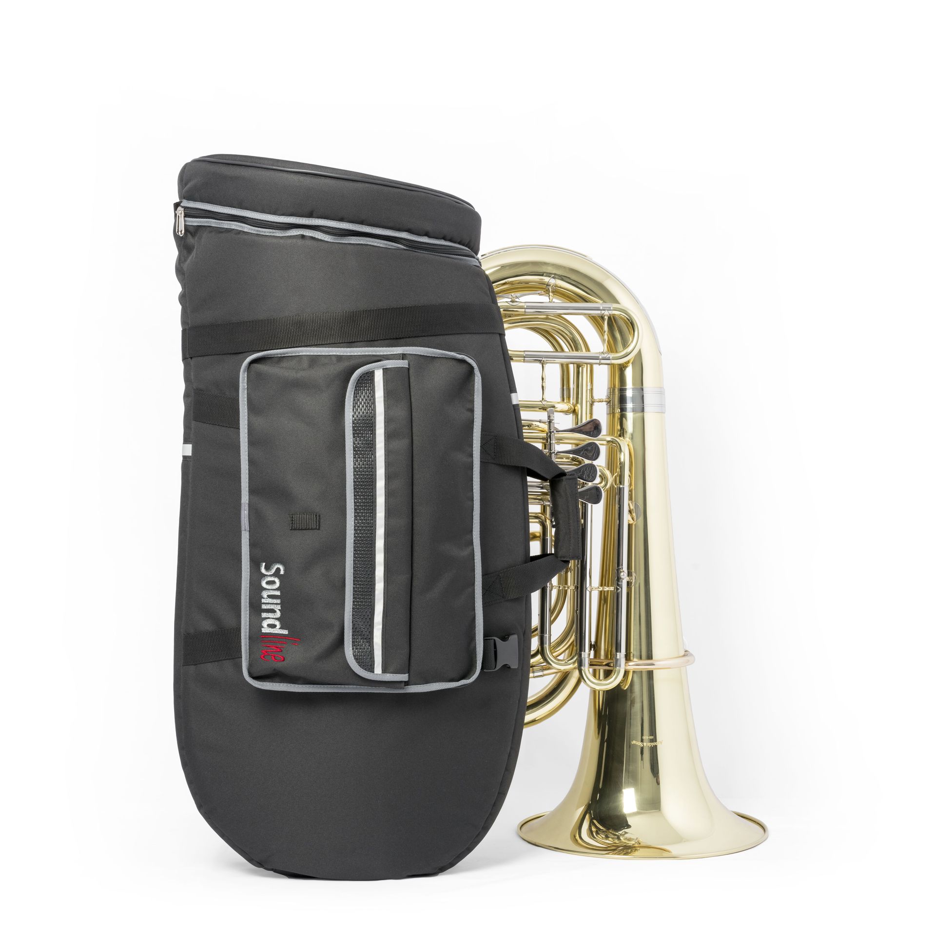 SoundLine B-Tuba-Gigbag Tasche 92 cm/38 cm z.B.1 Yamaha YBB-105, Jupiter 780