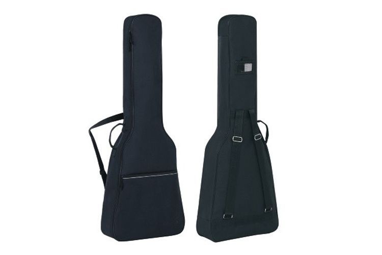 GEWA Gigbag für Konzertgitarre 1/2, Gitarrentasche mit 6mm Polsterung, schwarz 