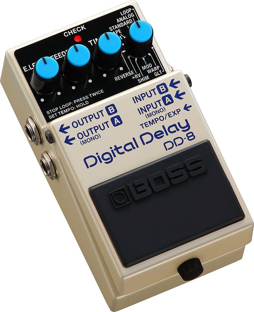 Boss DD-8 Digital Delay, Effektgerät für E-Gitarre