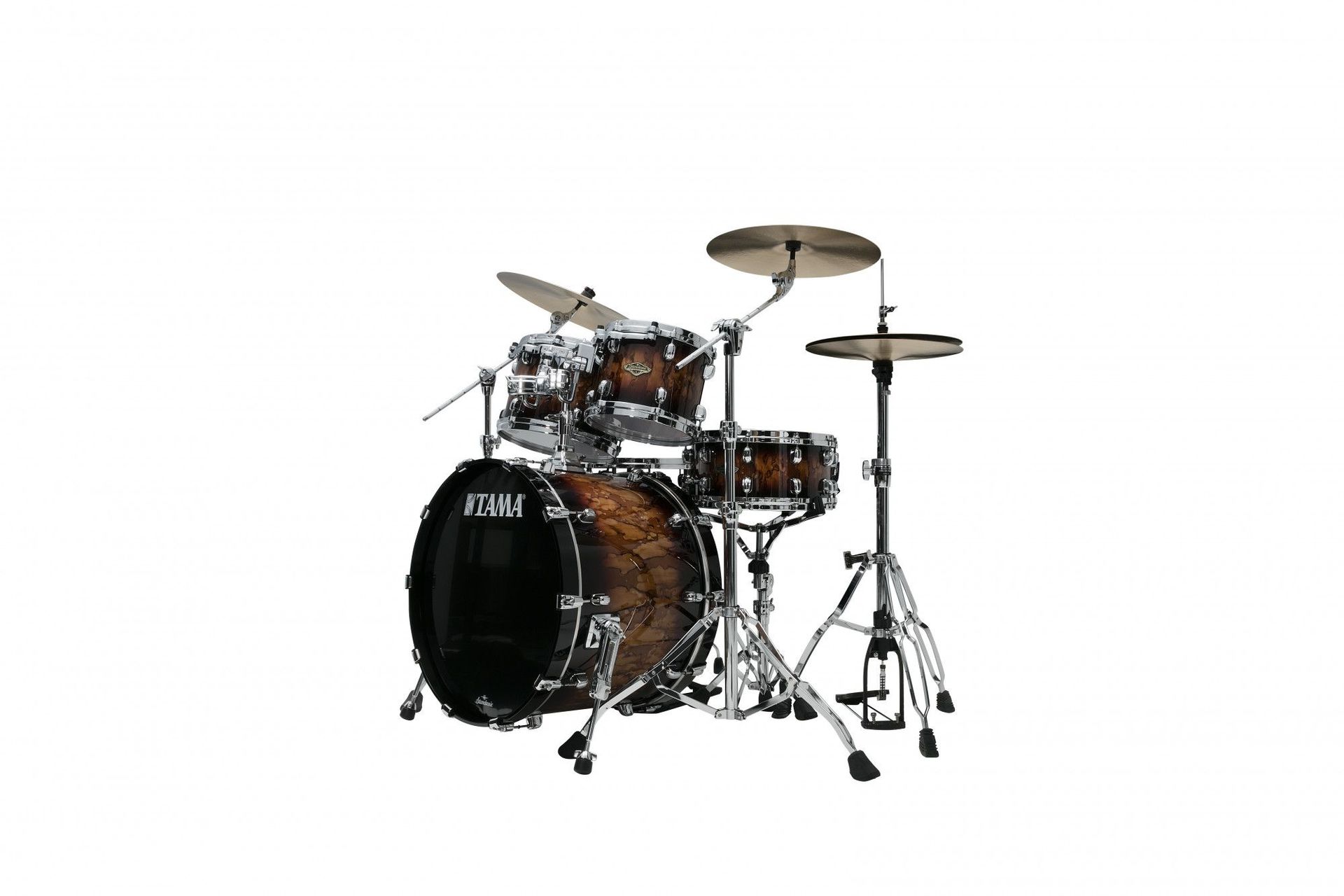 Tama Starclassic Walnut/Birch WBS42S-MBR 4pc Molten Brown Burst