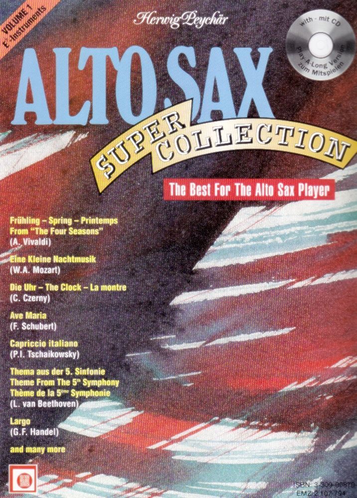 Noten Altsaxophon ALTO SAX SUPER COLLECTION 1 incl. CD EMZ 2107794 klassisch  - Onlineshop Musikhaus Markstein