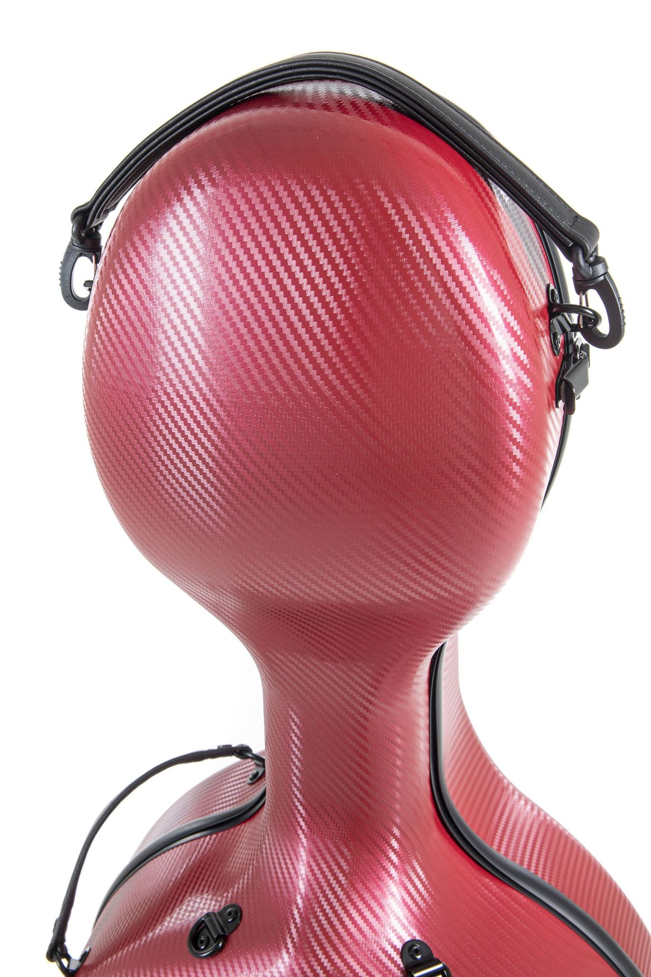 Cello-Etui rot 4/4 Polycarbonat 4,6 kg  - abnehmbare Rucksackriemen Cello Case _00053163_