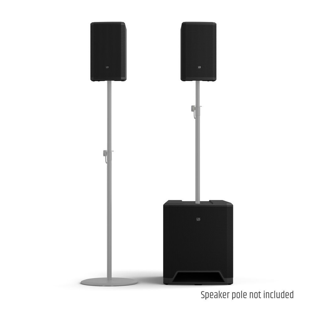 LD Systems DAVE 18 G4X Kompaktes 2.1 PA-System aktiv mit Bluetooth_00051701_