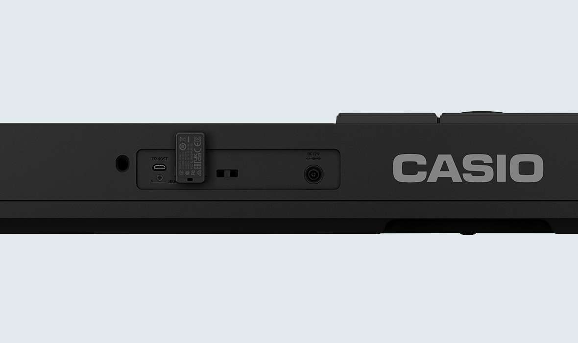 Casio CT-S500 Keyboard incl.Netzadapter, USB, Audio-in, incl.WUBT10 Casio CT-S500 Keyboard incl.Netzadapter, USB, Audio-in, incl.WUBT10